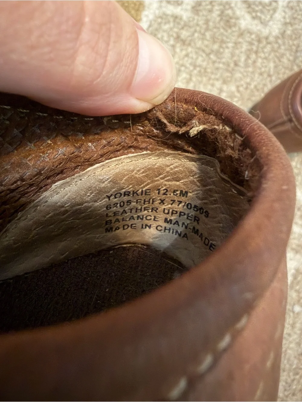 Clarks classic brown